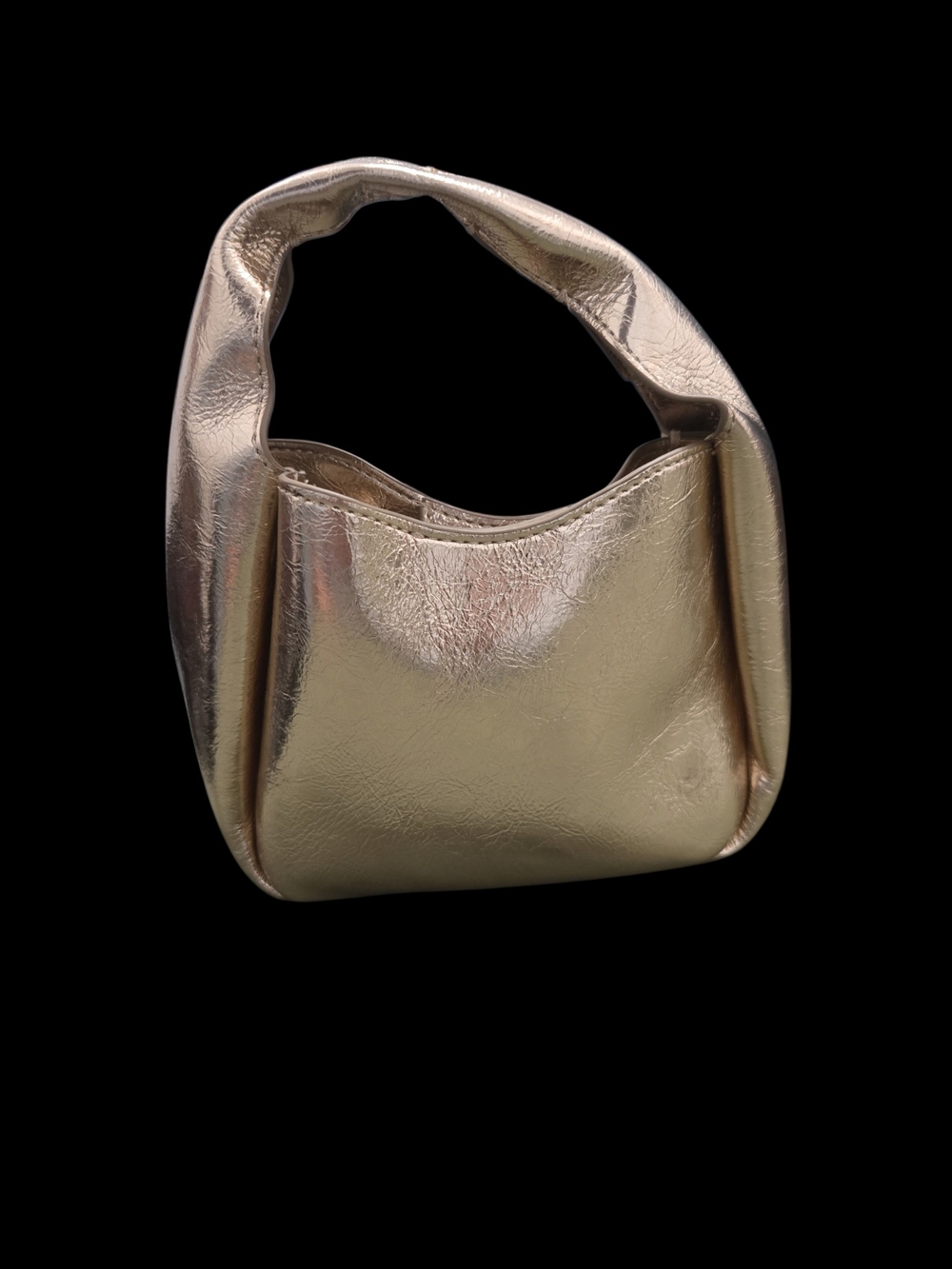 Metallic Gold Shoulder Bag